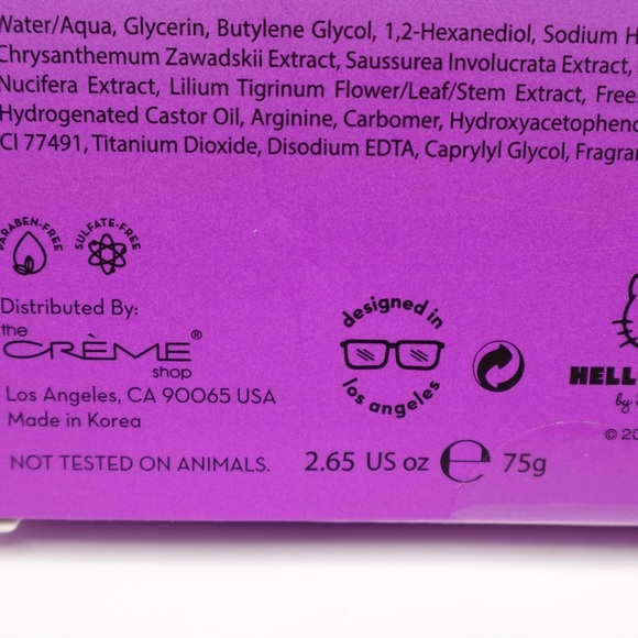 The Creme Shop x Hello Kitty Ready Set Glow Limited Edition Face Mask Sheet 3 - Picture 5 of 5